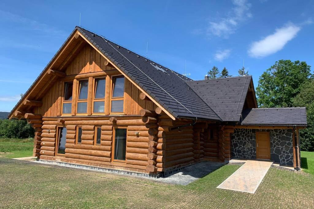 Luxusni Srub Az 24 Luzek - Sruby-Lipno Villa Frymburk Exterior photo